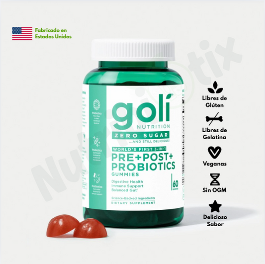 Goli® Pre+Post+Probiotics Zero Sugar (60 und)