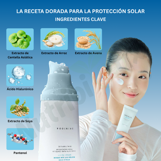 SKIN1004 Centella Hyalu-Cica Sun Serum (50 ml) | Protector Solar SPF50+