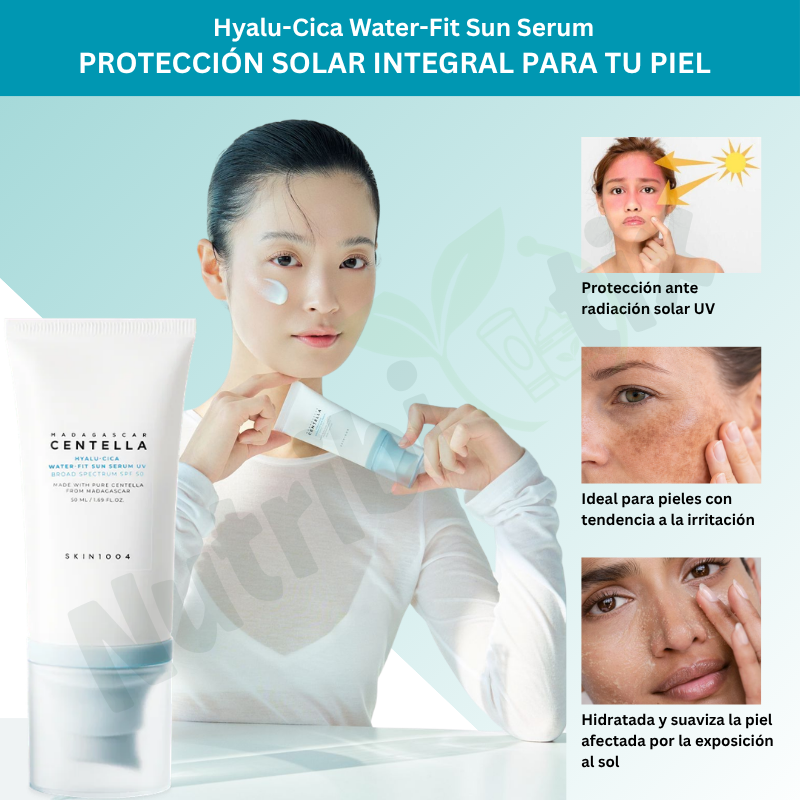 SKIN1004 Centella Hyalu-Cica Sun Serum (50 ml) | Protector Solar SPF50+