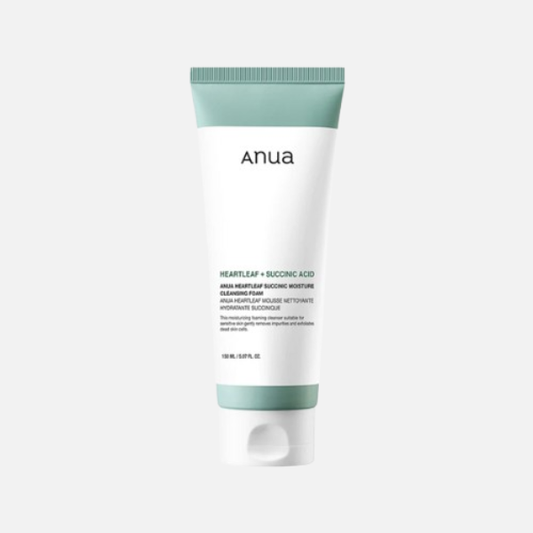 Anua® Heartleaf + Succinic Acid (150 ml) | Limpiador Facial