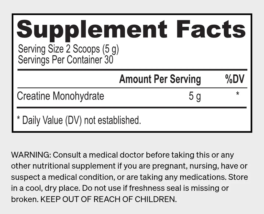 ONNIT Creatina Monohidratada (150 g)
