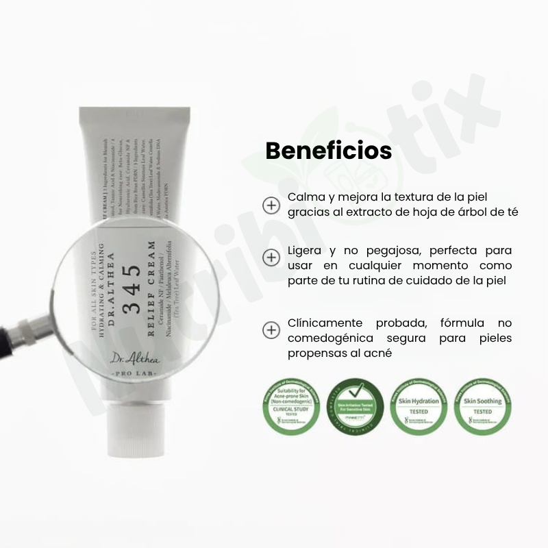 Dr. Althea 345 Relief Cream (50 ml) | Hidratación y reparación facial