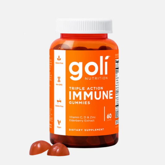 Goli® Triple Action Immune (60 und) | Vita C+D+Zinc + Extractos Botánicos