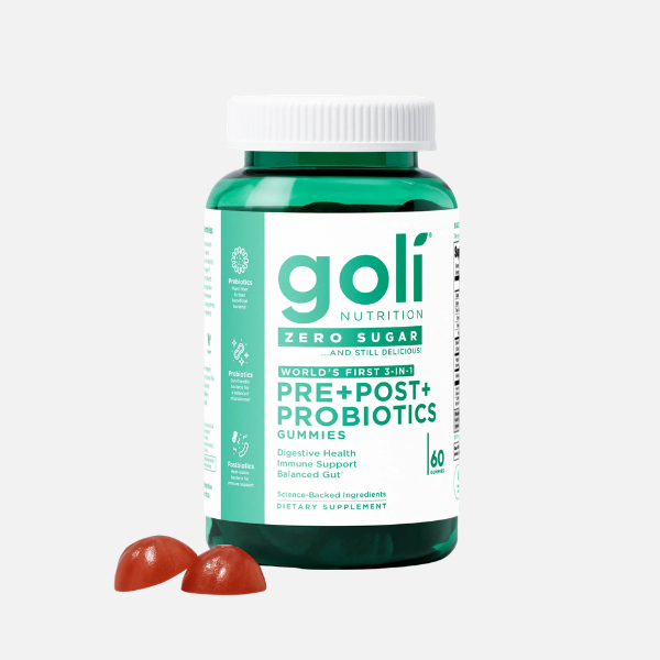 Goli® Pre+Post+Probiotics Zero Sugar (60 und)