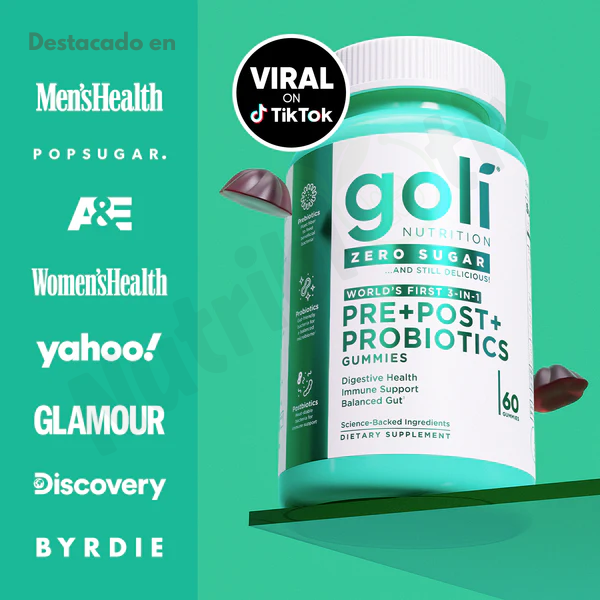 Goli® Pre+Post+Probiotics Zero Sugar (60 und)