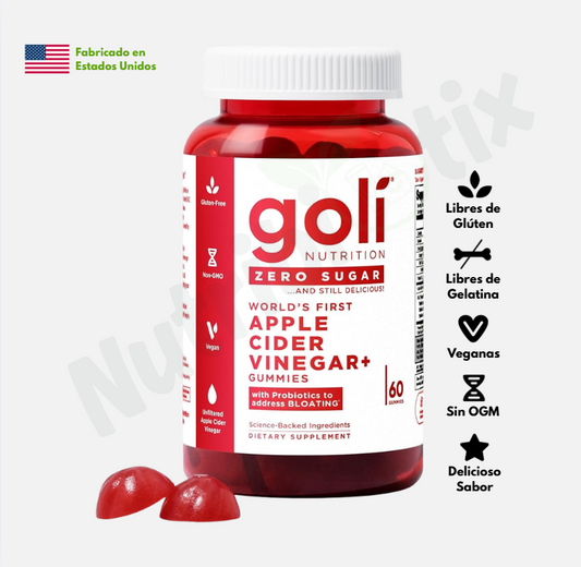 Goli® Apple Cider Vinegar+ Zero Sugar (60 und)