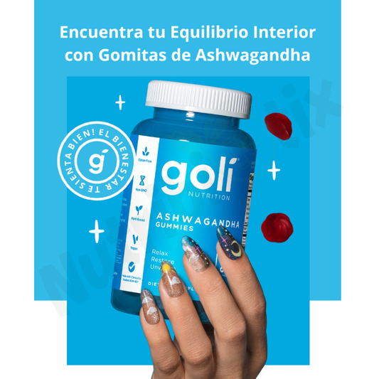 Goli® Ashwagandha (60 und) | Ashwagandha KSM-66® + Vita D