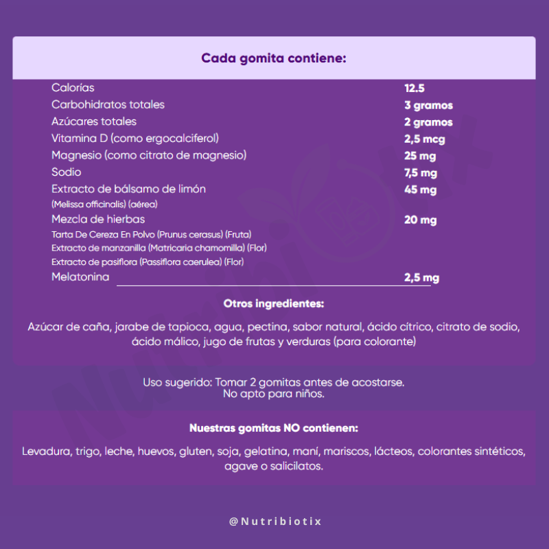 Goli® Dreamy Sleep (60 und) | Magnesio + Melatonina + Ext. Botánicos